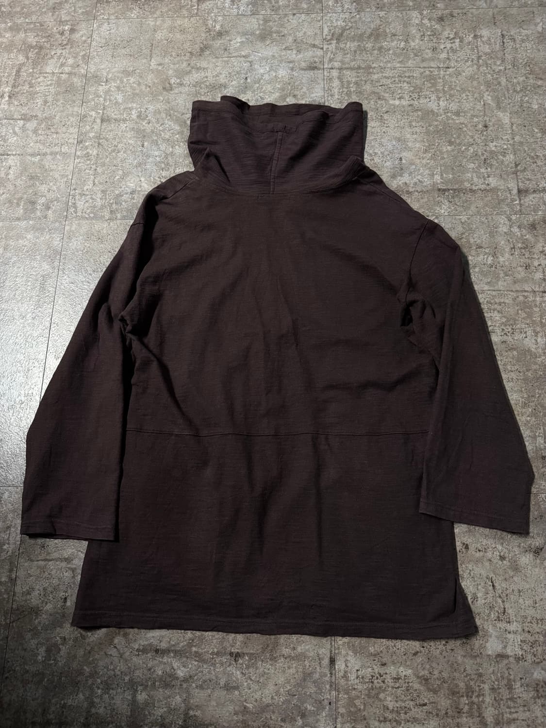 스트링 포켓 와이드 폴라넥 탑 상품이미지7