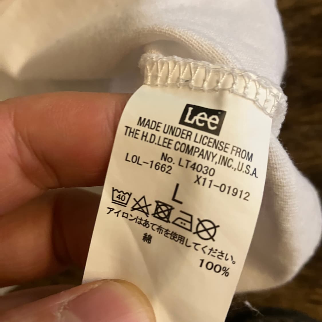 Lee 라이더스 아이코닉 그래픽 하프셔츠 L 상품이미지6