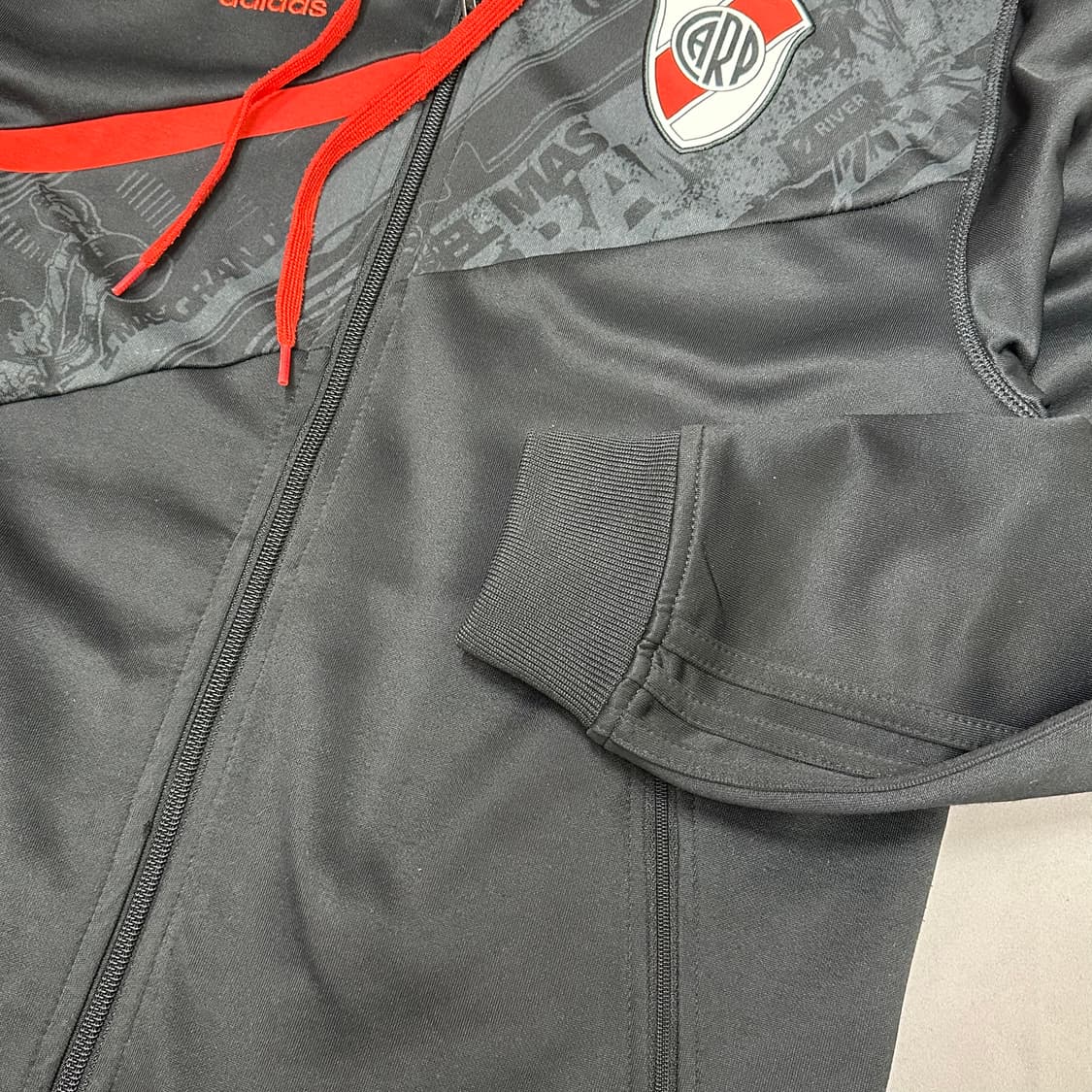 아디다스 레어템 리버플레이트 빈티지 후드집업 100 상품이미지6