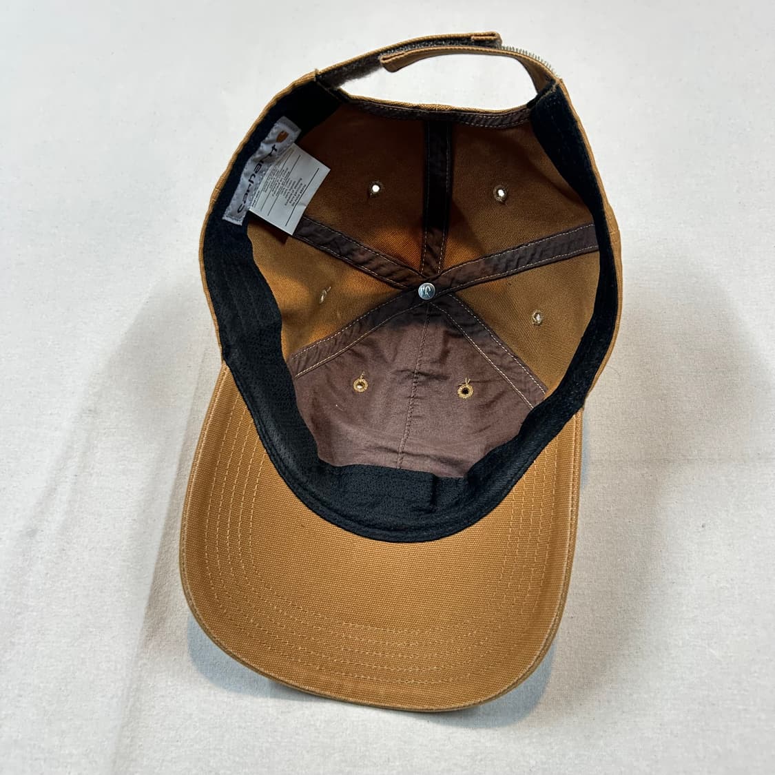 칼하트 워크웨어 볼캡 모자 브라운 정품 상품이미지6