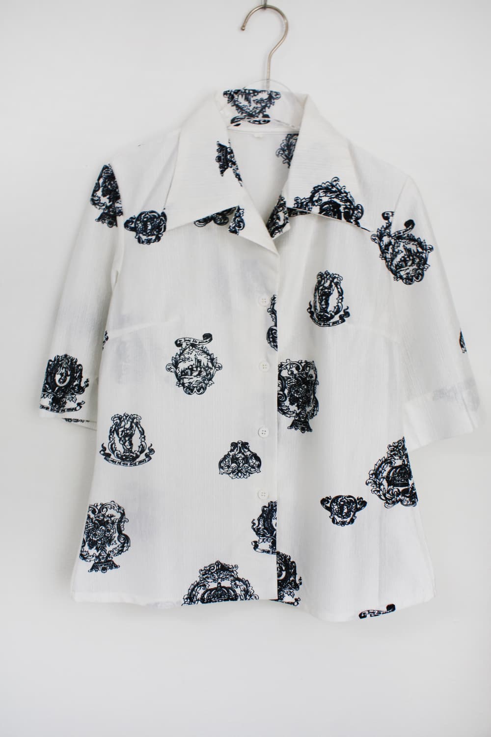 Crest Pattern Shirt 상품이미지1