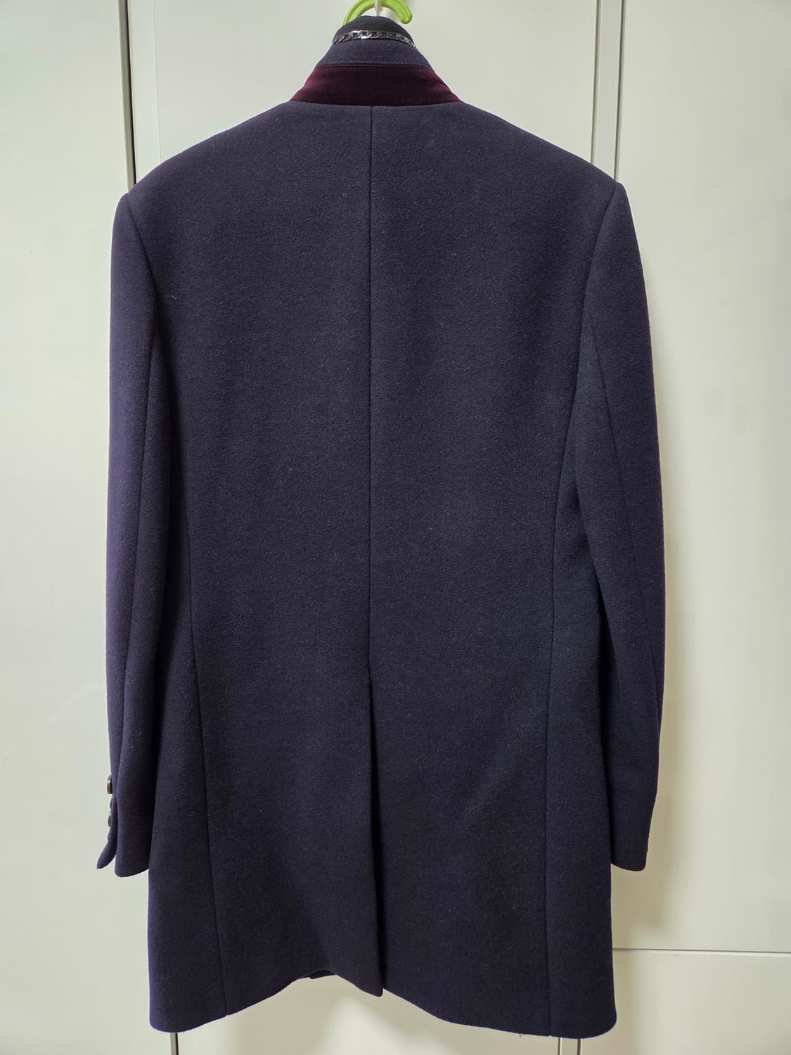 시스템옴므 네이비 싱글 코트 상품이미지2