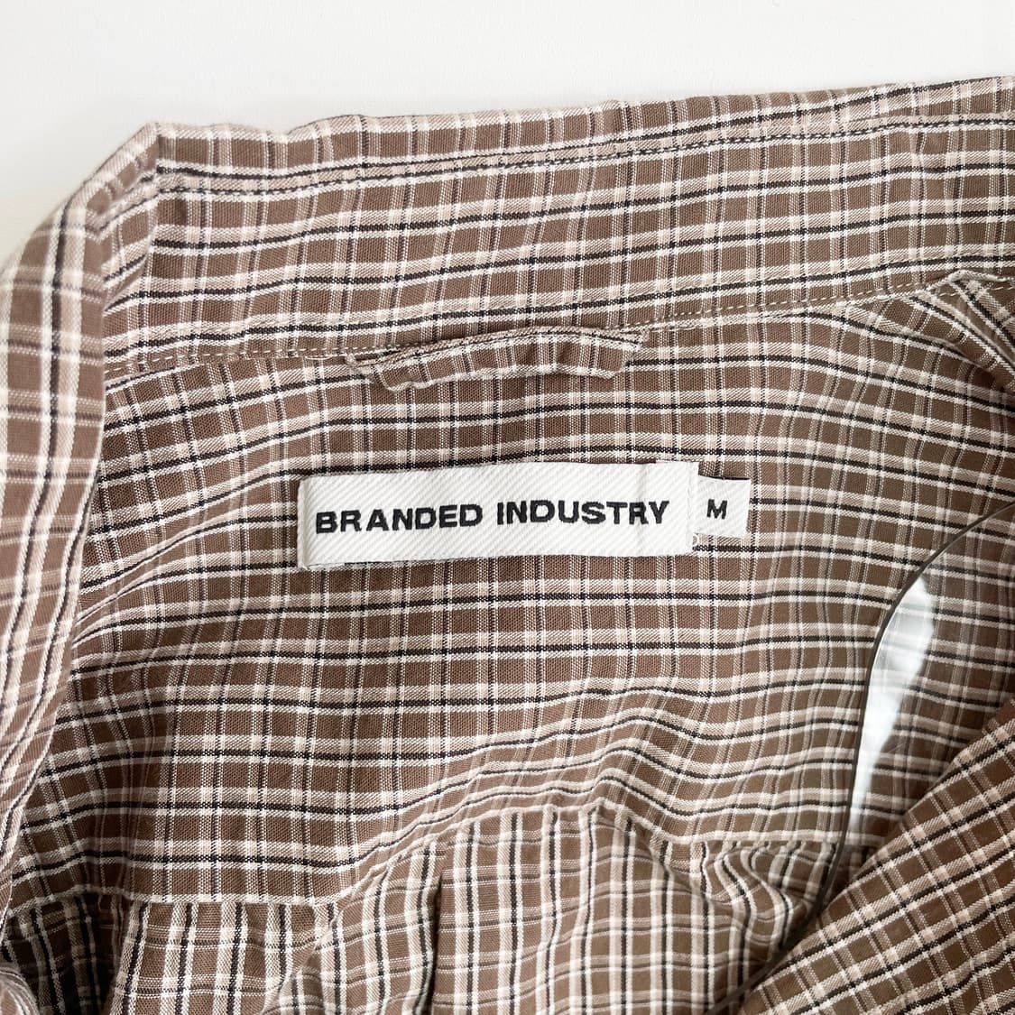    D2 브랜디드 인더스트리(BRANDED INDUSTRY) 체크 셔츠 상품이미지4