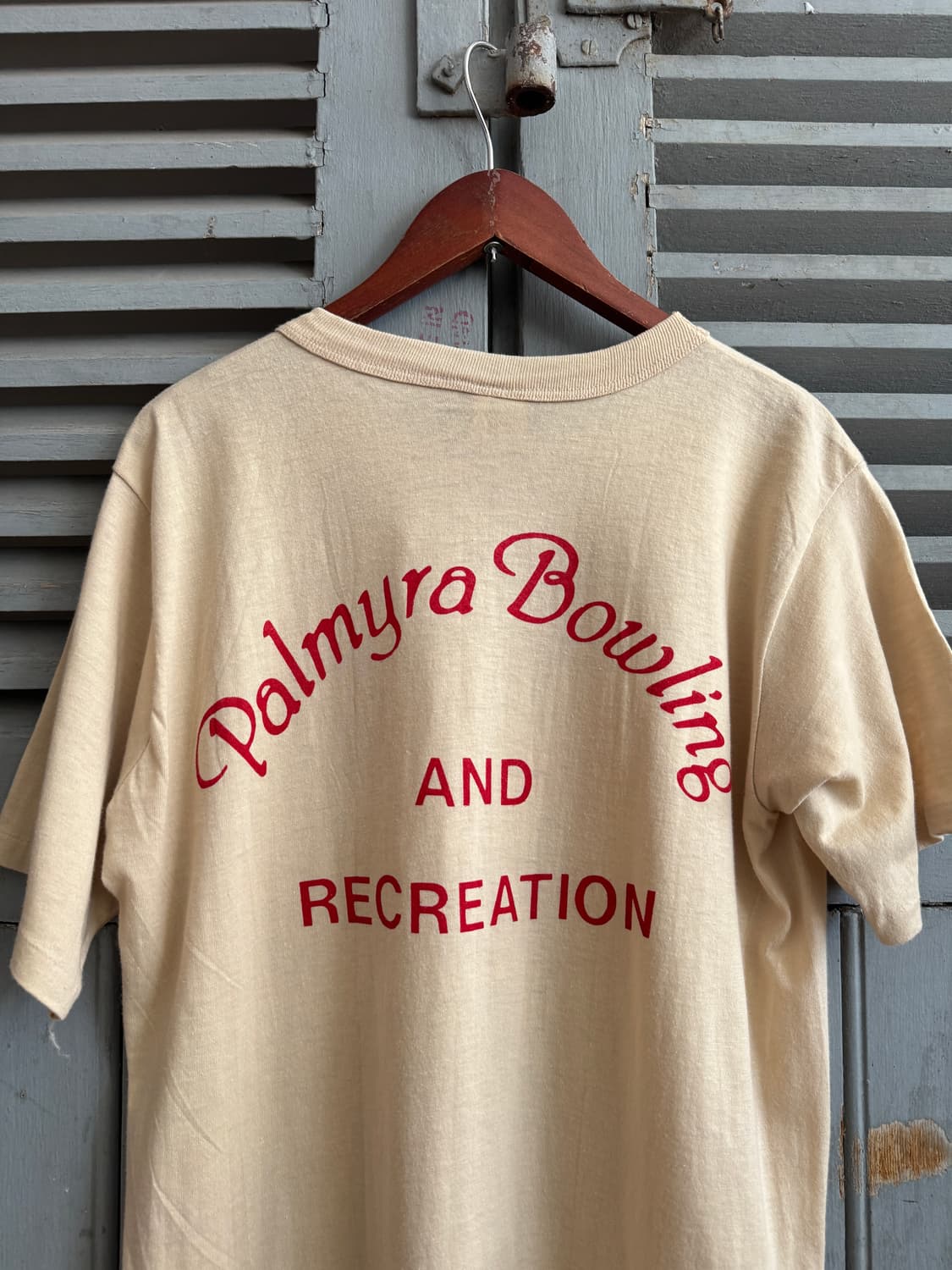 [L]70's Adver Tee's USA 싱글스티치 볼링 프린팅 티셔츠 상품이미지6