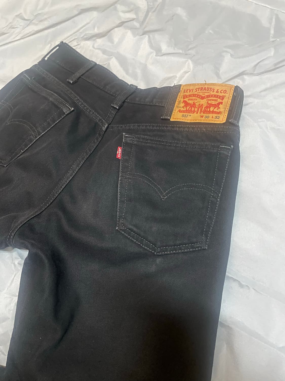 리바이스 517 블랙진 상품이미지3