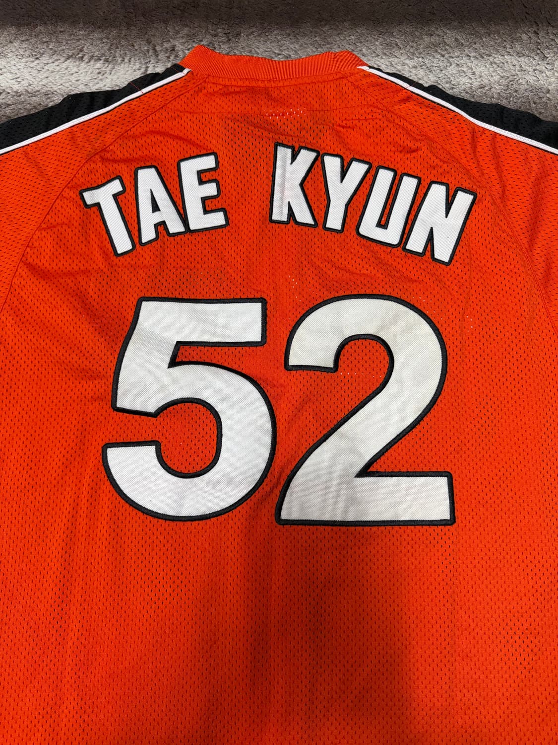 [100]한화 이글스 김태균 자수 야구유니폼 새상품 상품이미지4