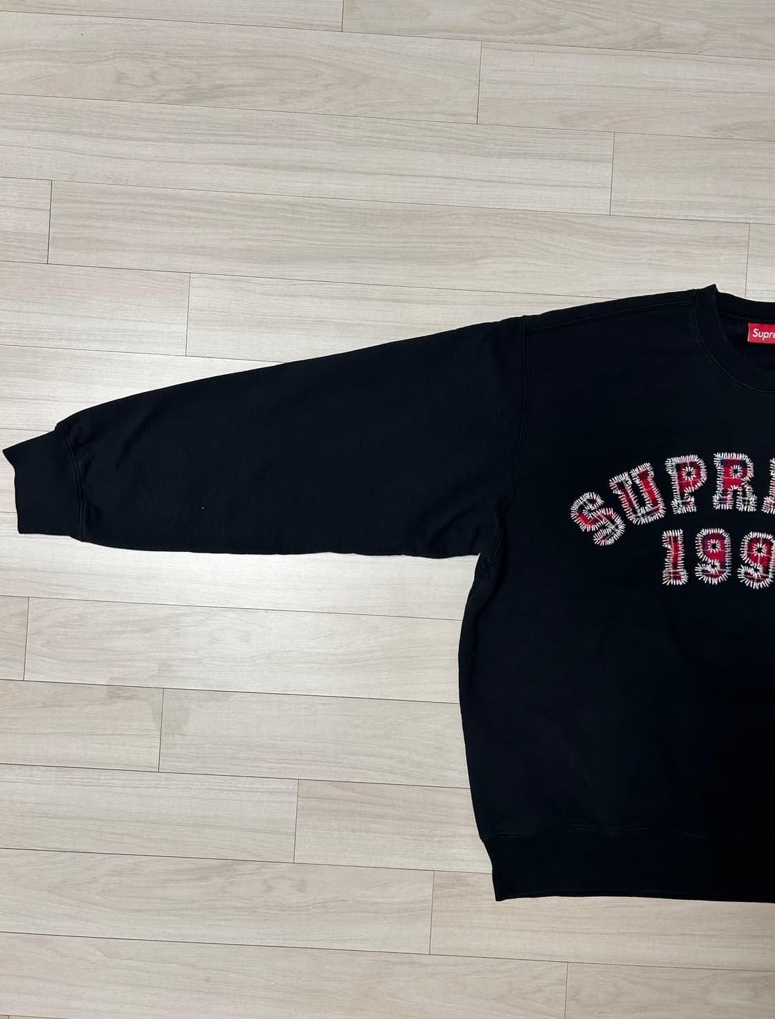 (L) 슈프림 플레이드 아크 크루넥 - 26ss 상품이미지2