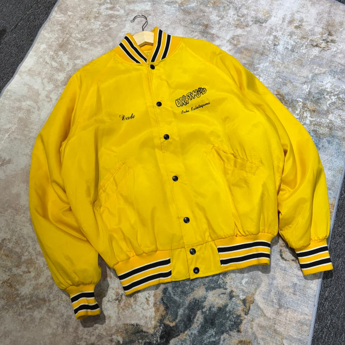 Butwin USA 빈티지 봄버 바시티 자켓 상품이미지2