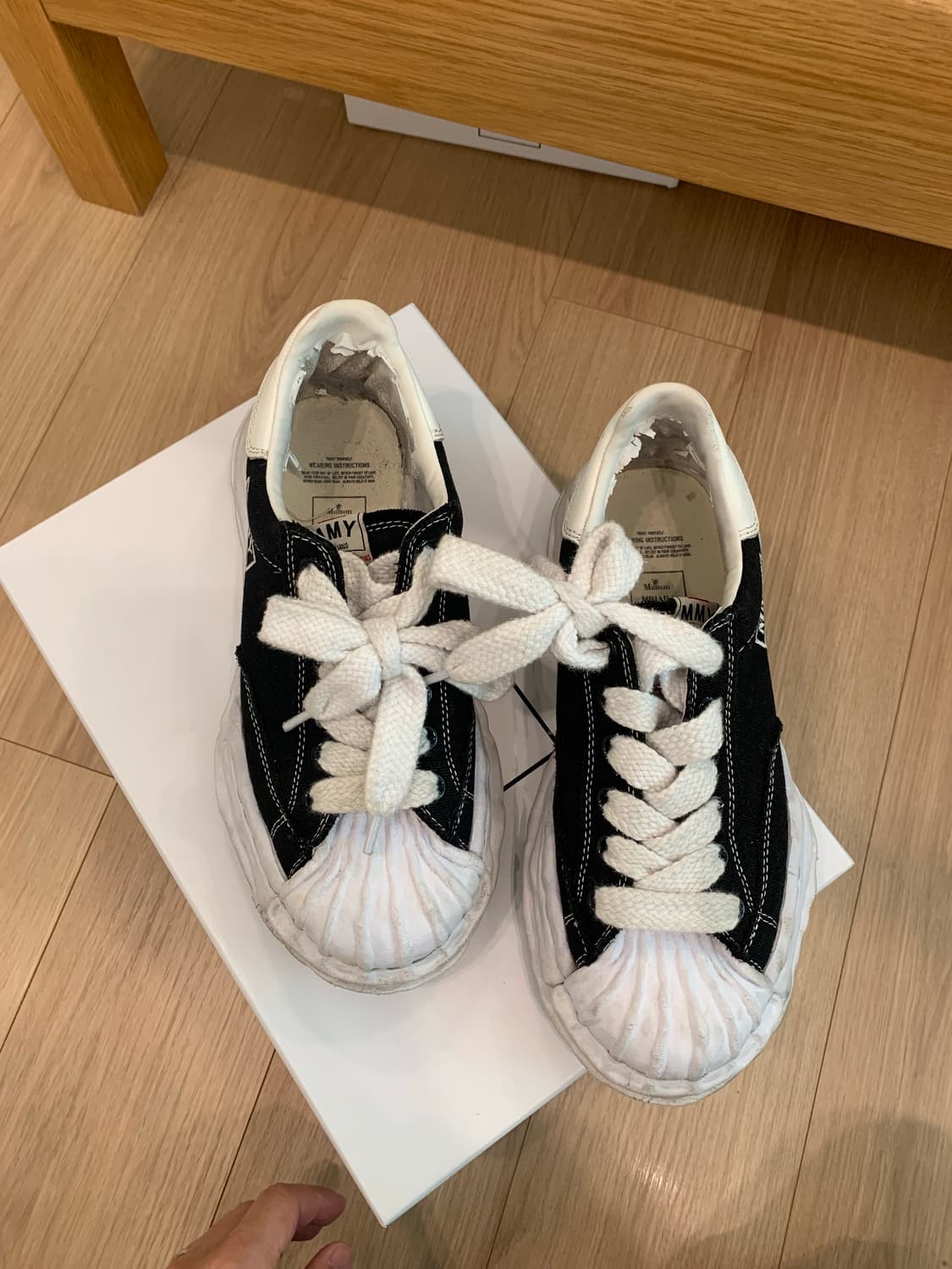 미하라 야스히로 블레이키 블랙 색상 39사이즈 상품이미지1