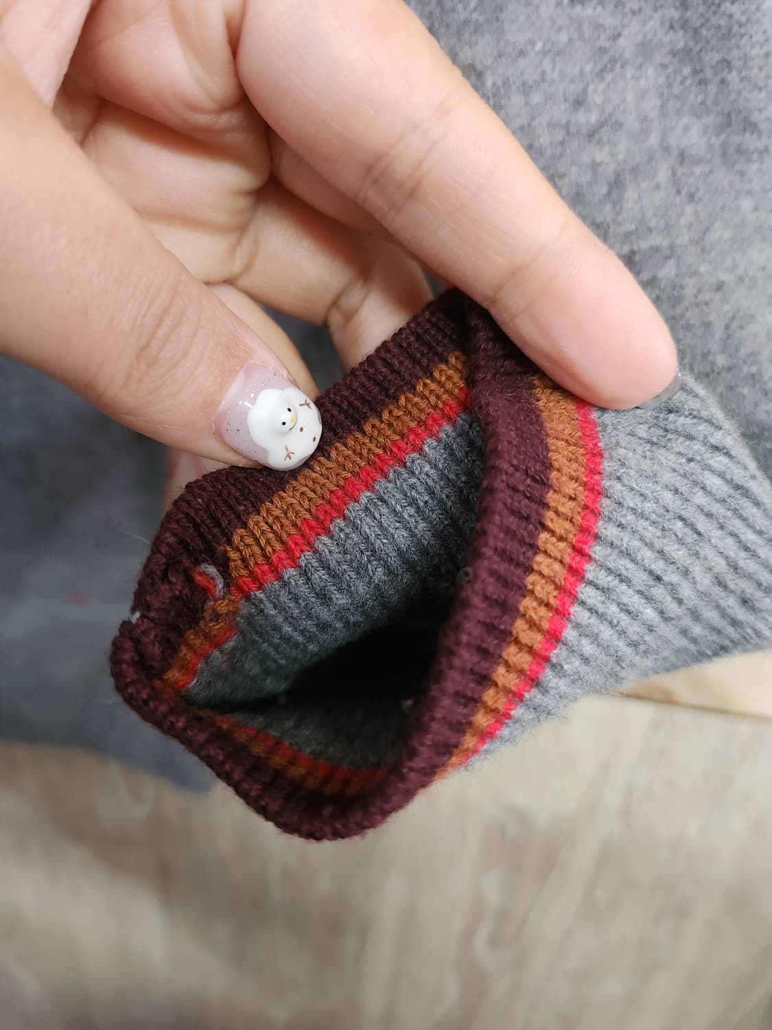 369) 시스템 System 아가일 패턴 가디건 상품이미지4