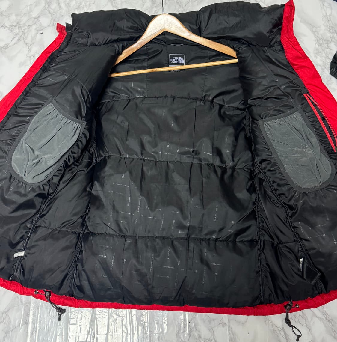 노스페이스 히말라야 레드 눕시 800 필파워 패딩 자켓 상품이미지7