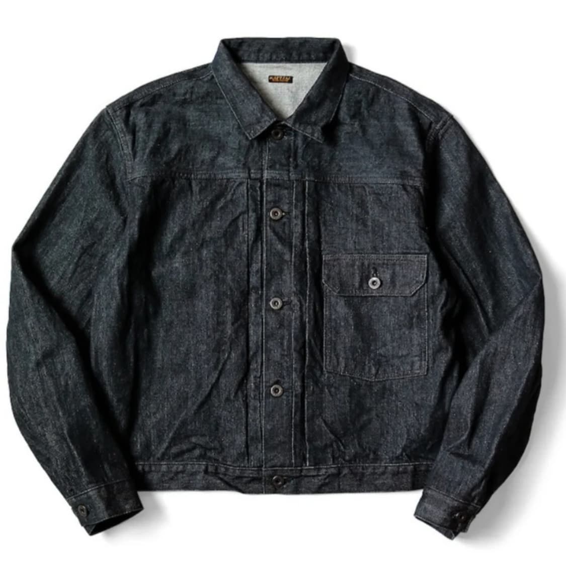 캐피탈 KAPITAL 14온즈 데님 1st 자켓 (흑사 ver) 상품이미지1