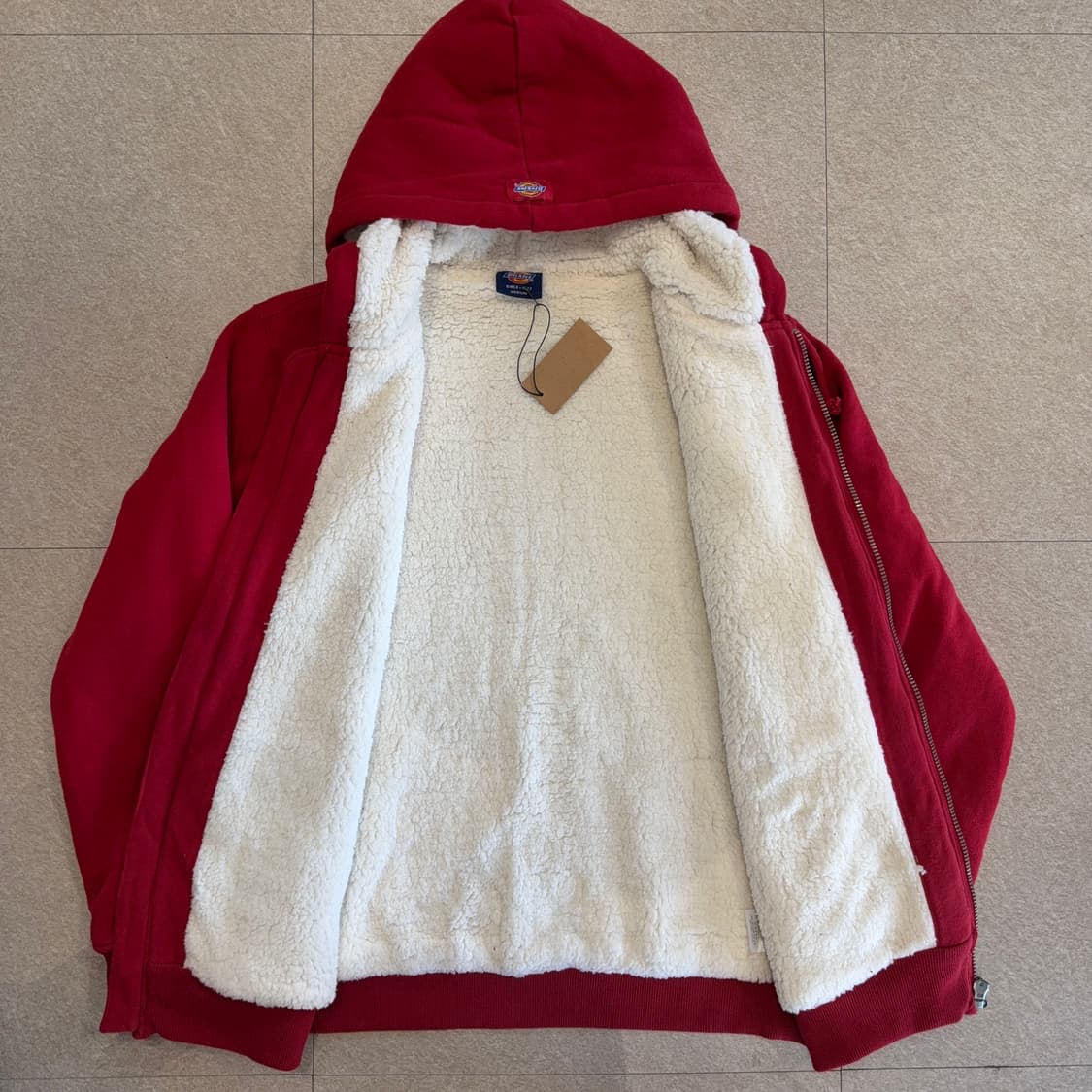 디키즈 양털 후드 집업 상품이미지3