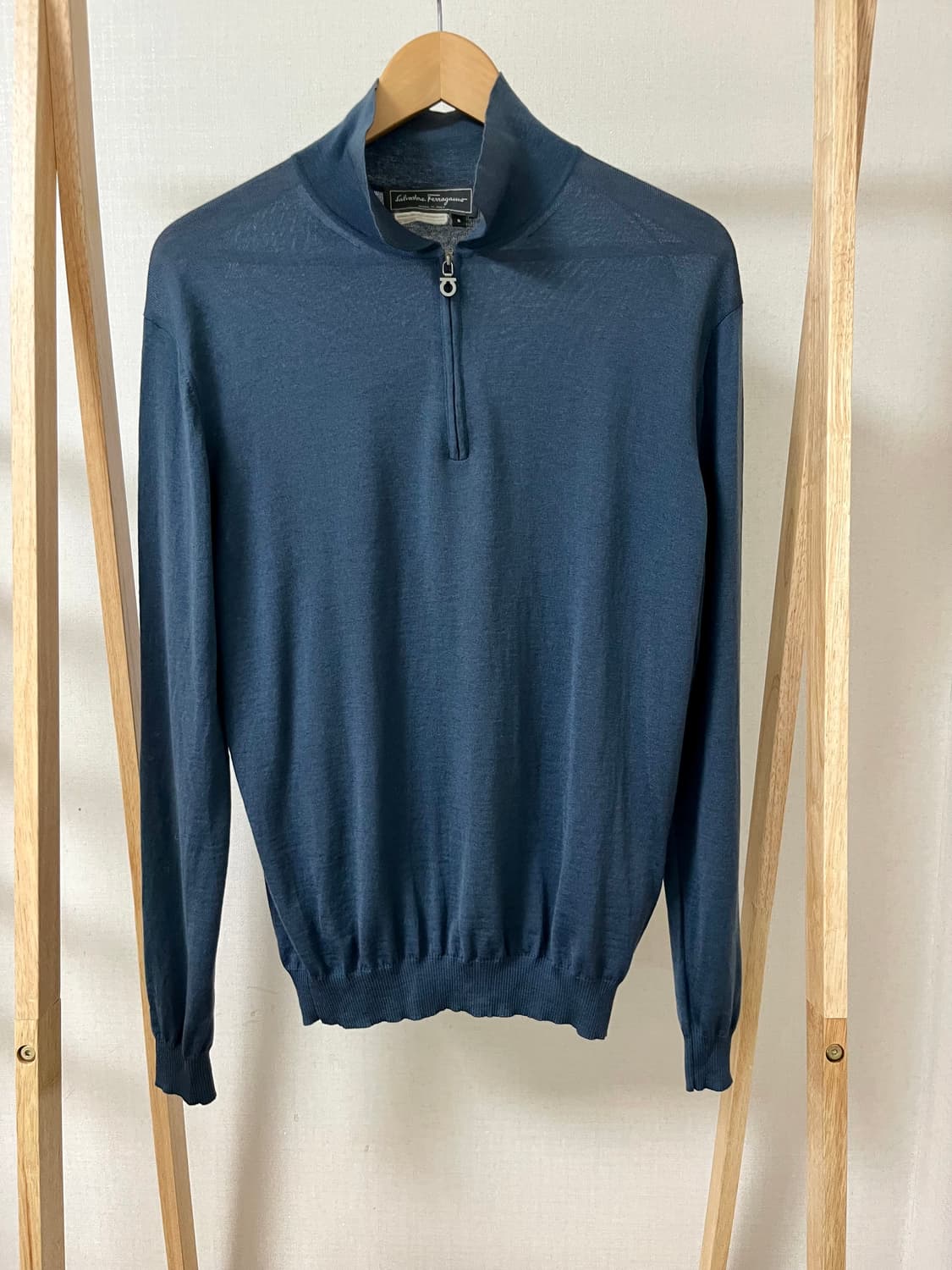 살바토레 페라가모 하프집업 니트 S 정품 상품이미지2