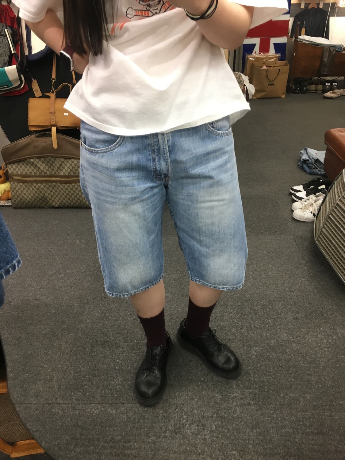 Levis 리바이스 503 데님 쇼츠 상품이미지1