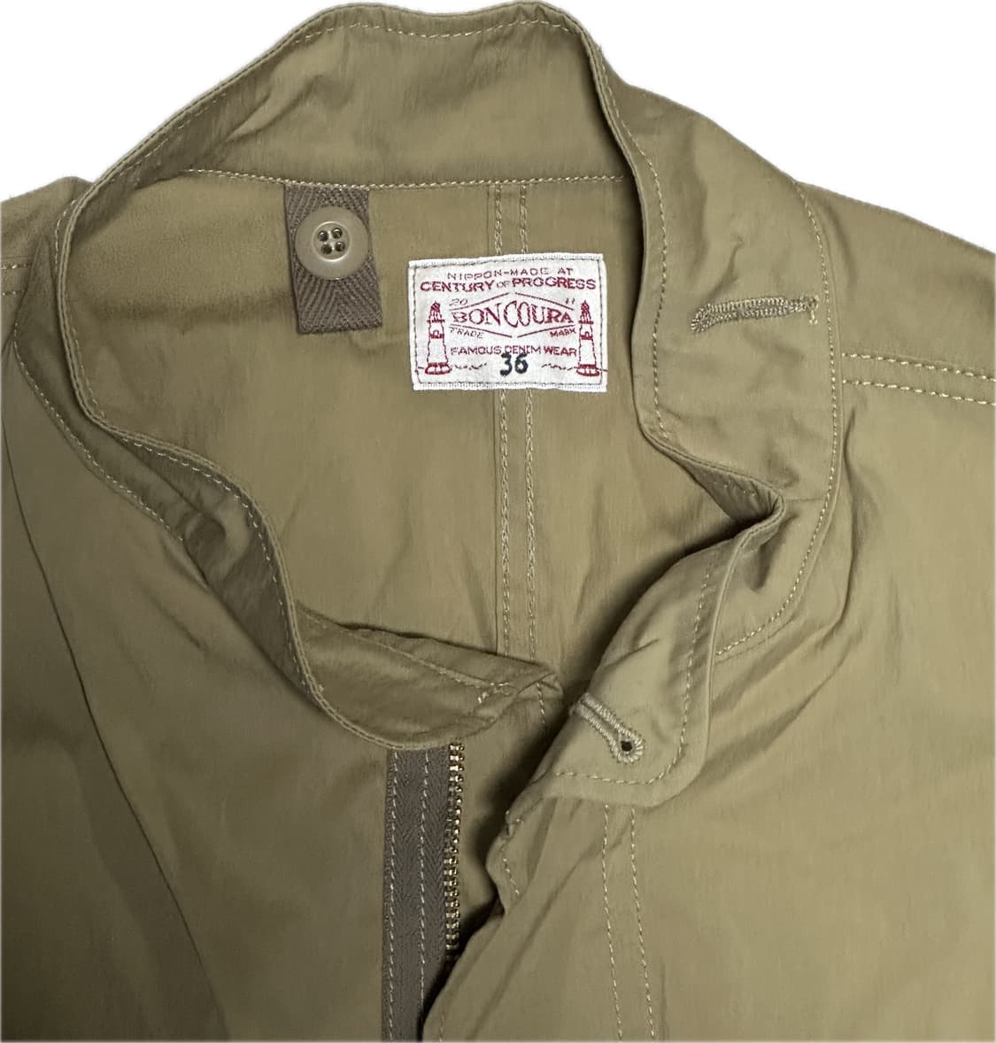 본쿠라  B65 피쉬테일  모즈 코트 36사이즈 상품이미지2