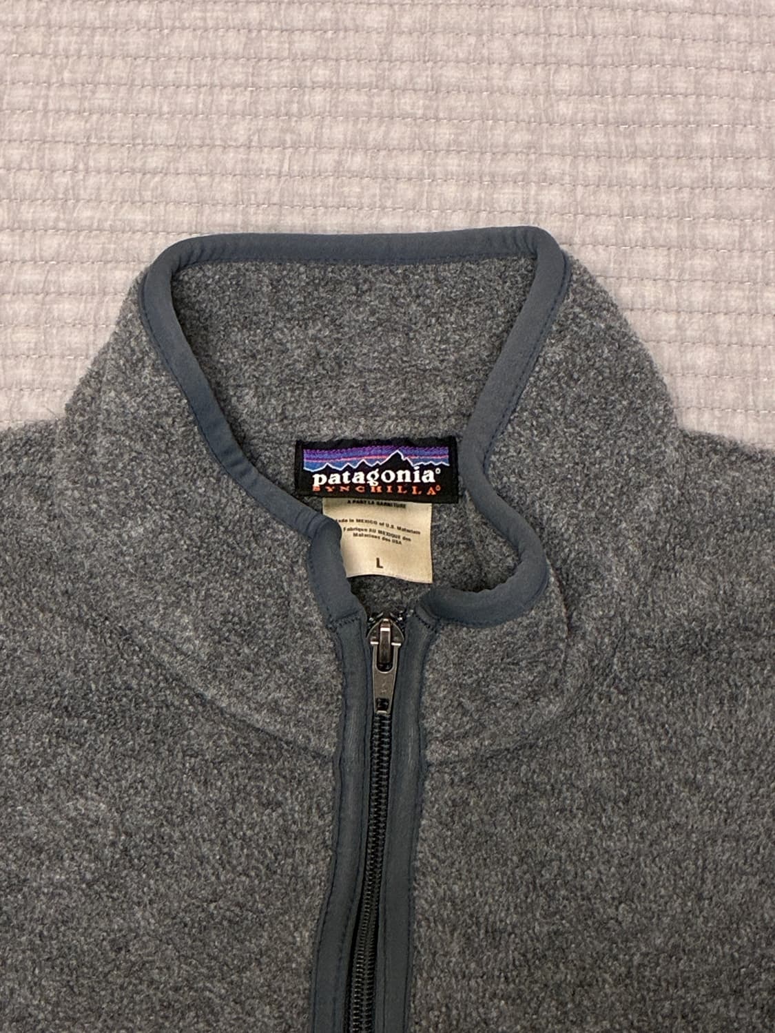 [L] 빈티지 파타고니아 신칠라 하프집업 그레이 상품이미지2