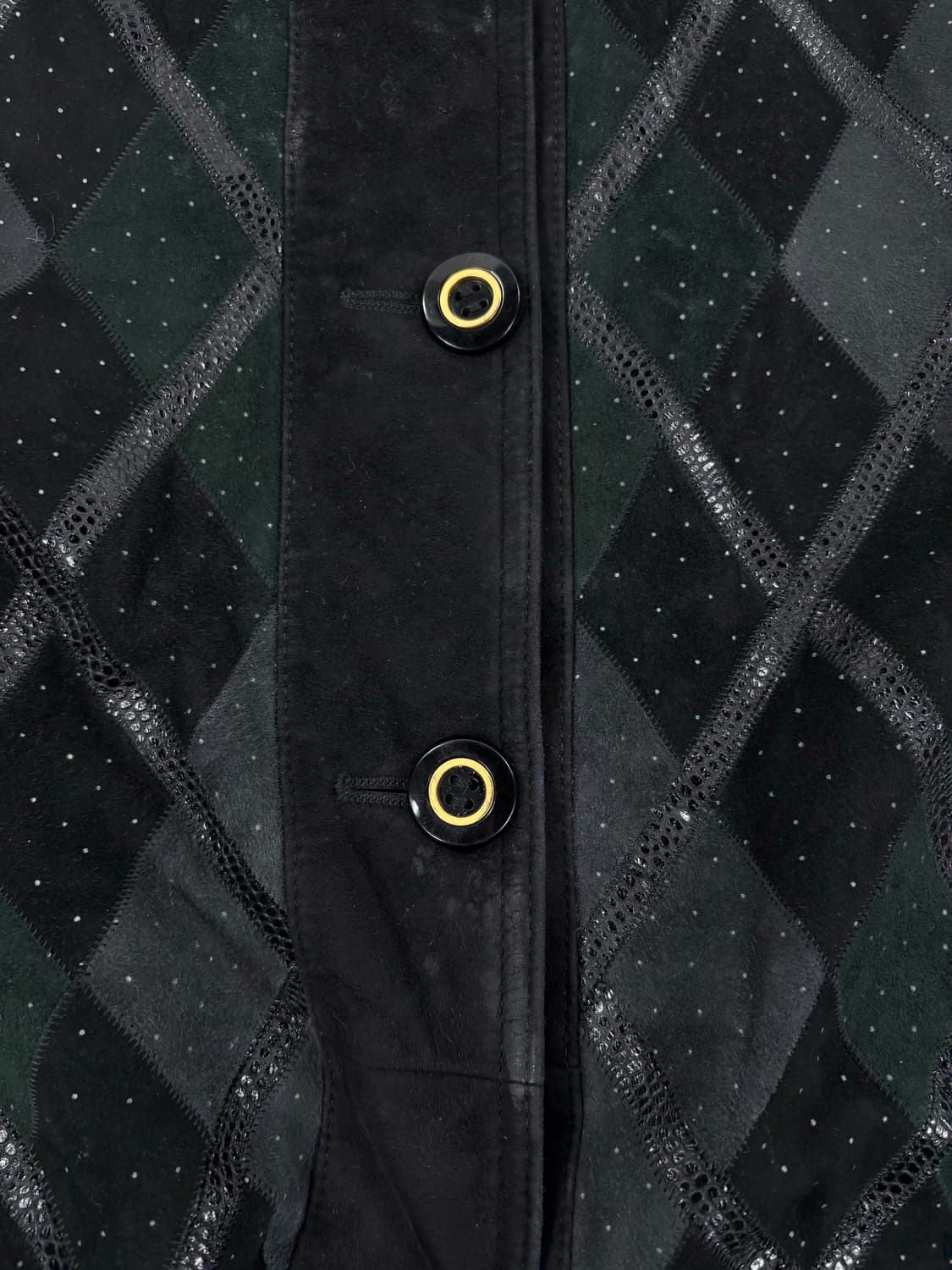 Zaspel design 90's Leather Vest  상품이미지2