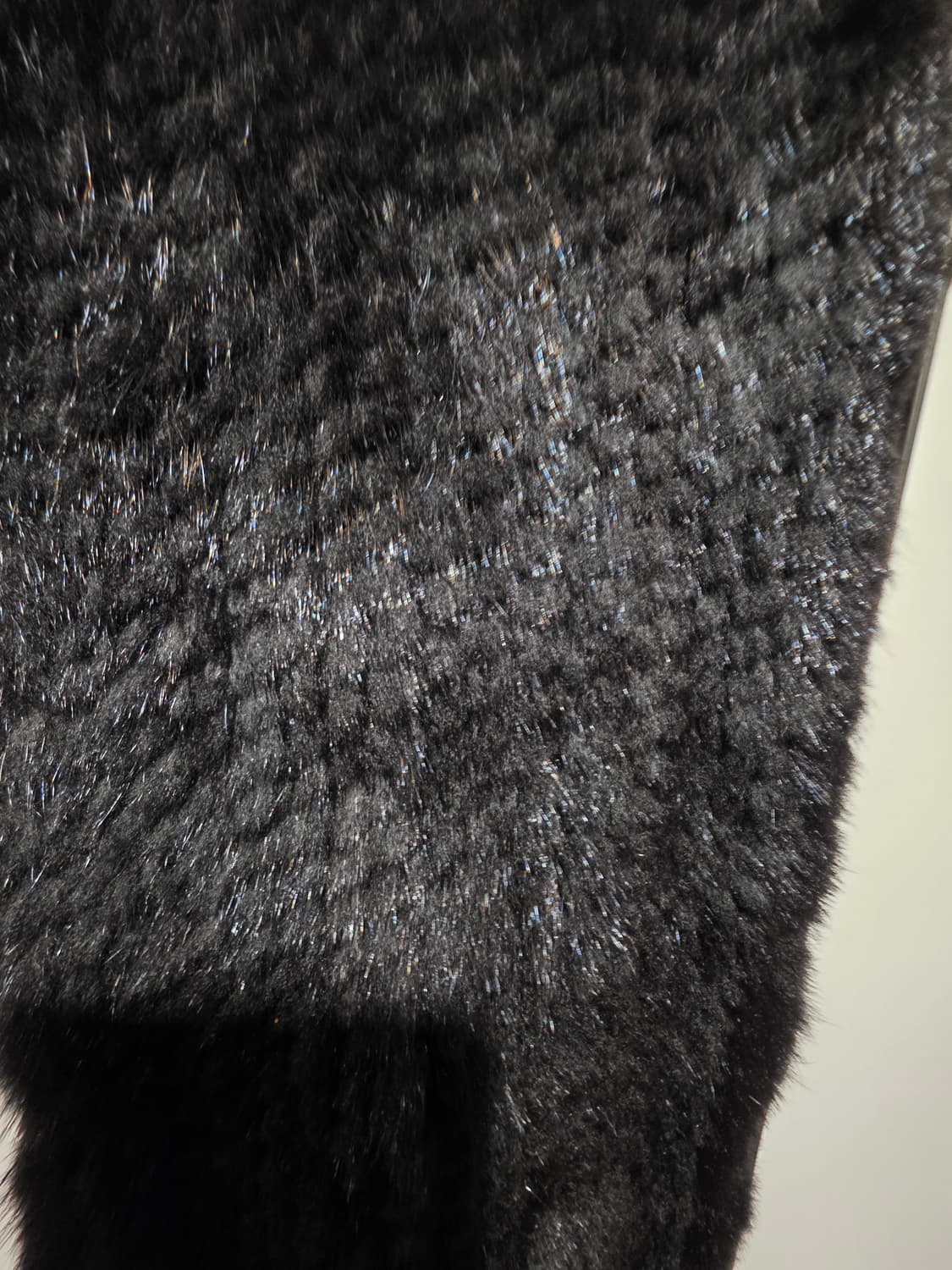 검정 밍크 목도리 상품이미지3