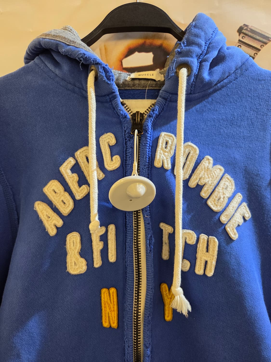 아베크롬비 그런지 블루후드집업💯 상품이미지2