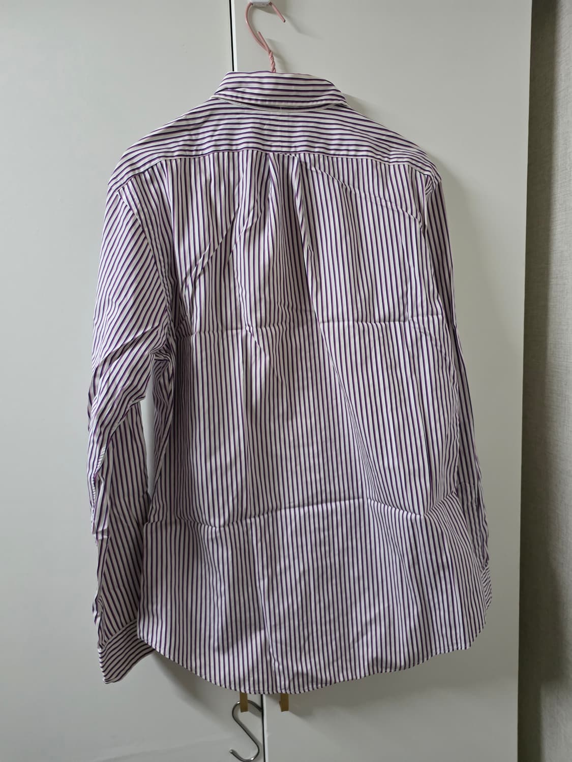 폴로 스트라이프 셔츠 퍼플 16 40 상품이미지2