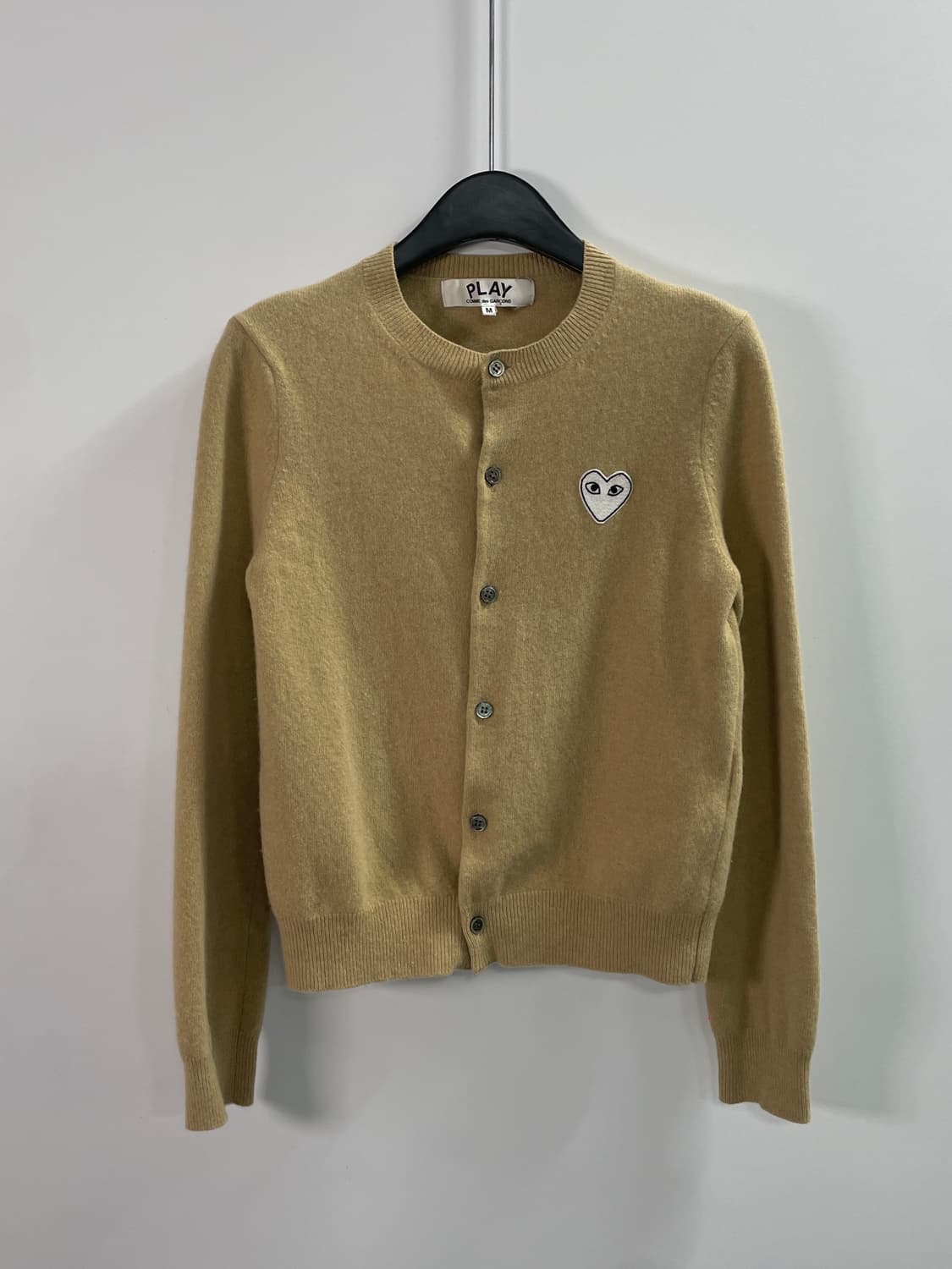 꼼데가르송 우먼스 화이트와펜 라운드 가디건 (on.272) 상품이미지1