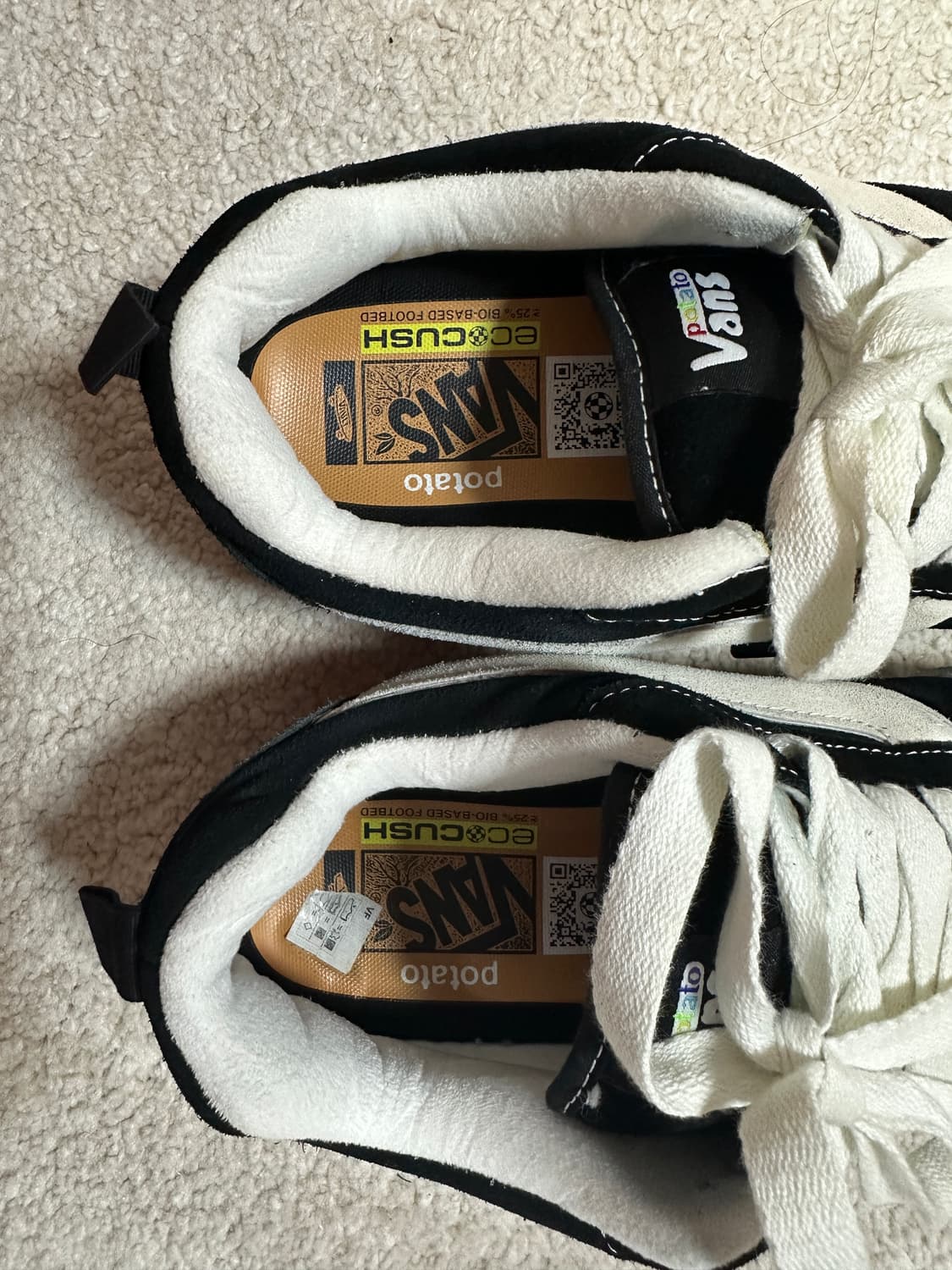 (280) 반스 볼트 x 임란 포테이토 뉴스쿨 VR3 LX 블랙 화이트 상품이미지5