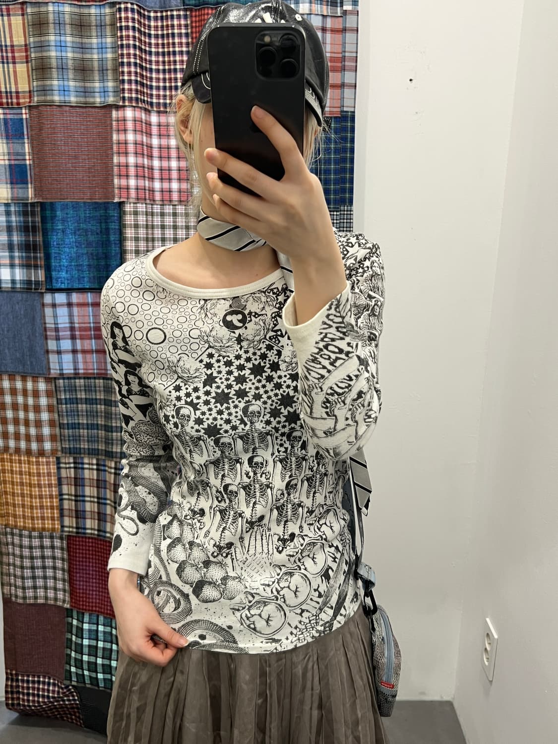 히스테릭 글래머 프린틴 롱슬리브 상품이미지4