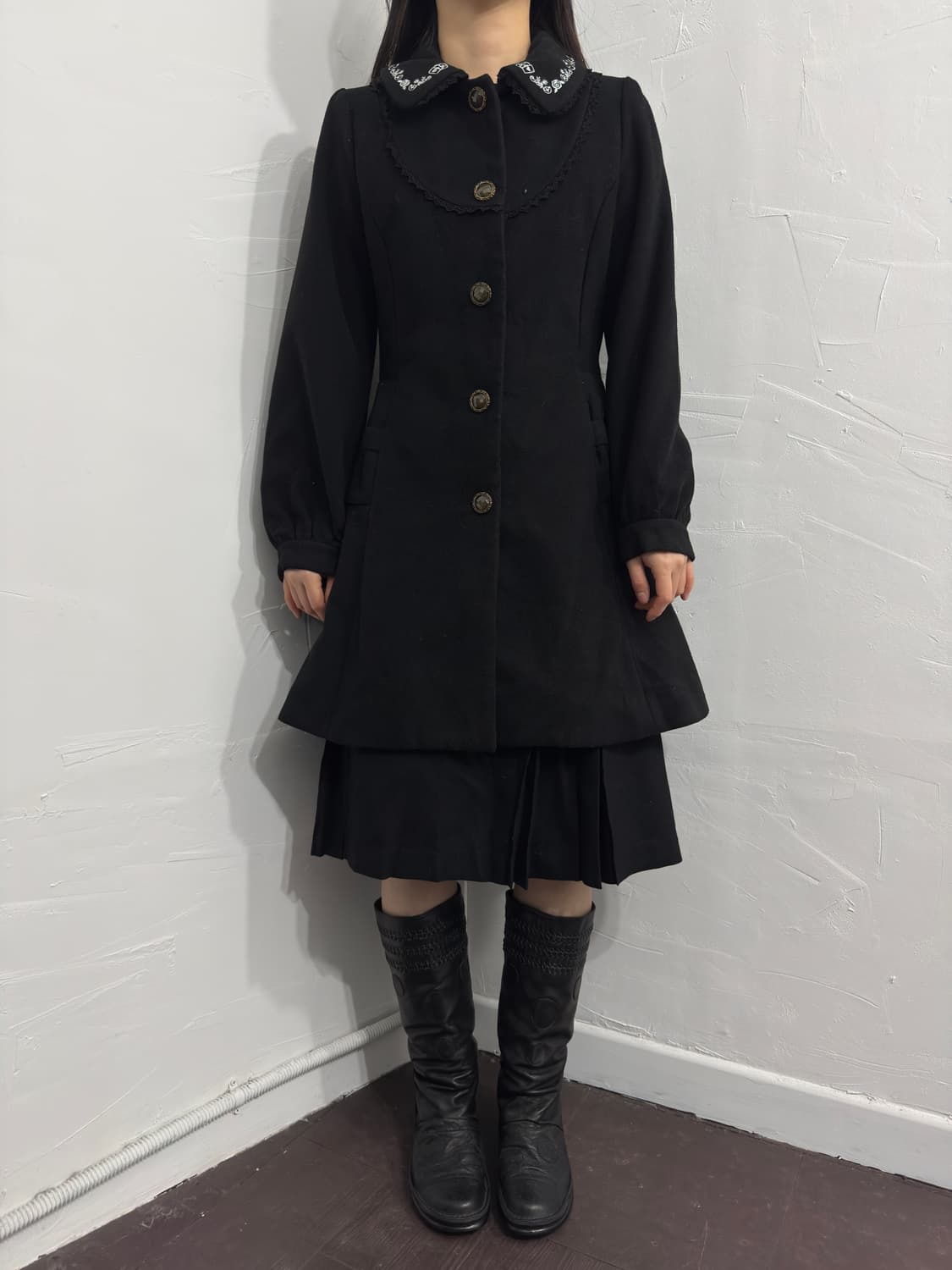 axes femme x disney black lovely coat 상품이미지1