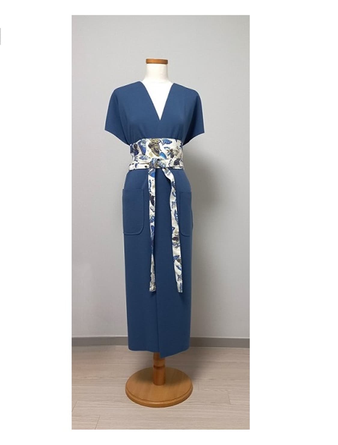블루 롱 베스트 (새상품) 상품이미지2