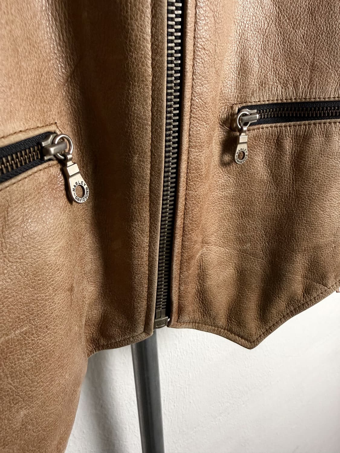  Harley-Davidson USA Leather Vest 상품이미지4