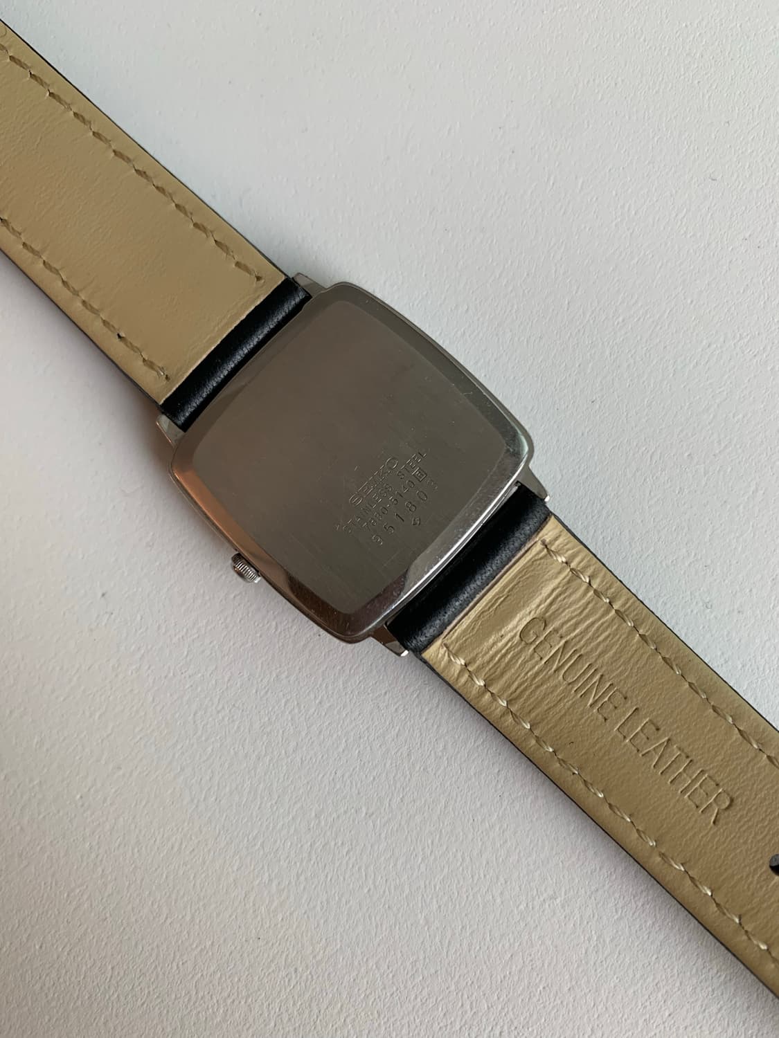 세이코 Seiko 쿼츠 스퀘어 상품이미지4