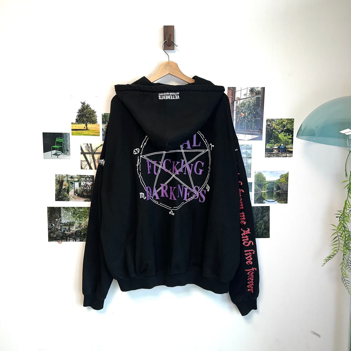 Vetements 17f/w darkness hood  상품이미지3