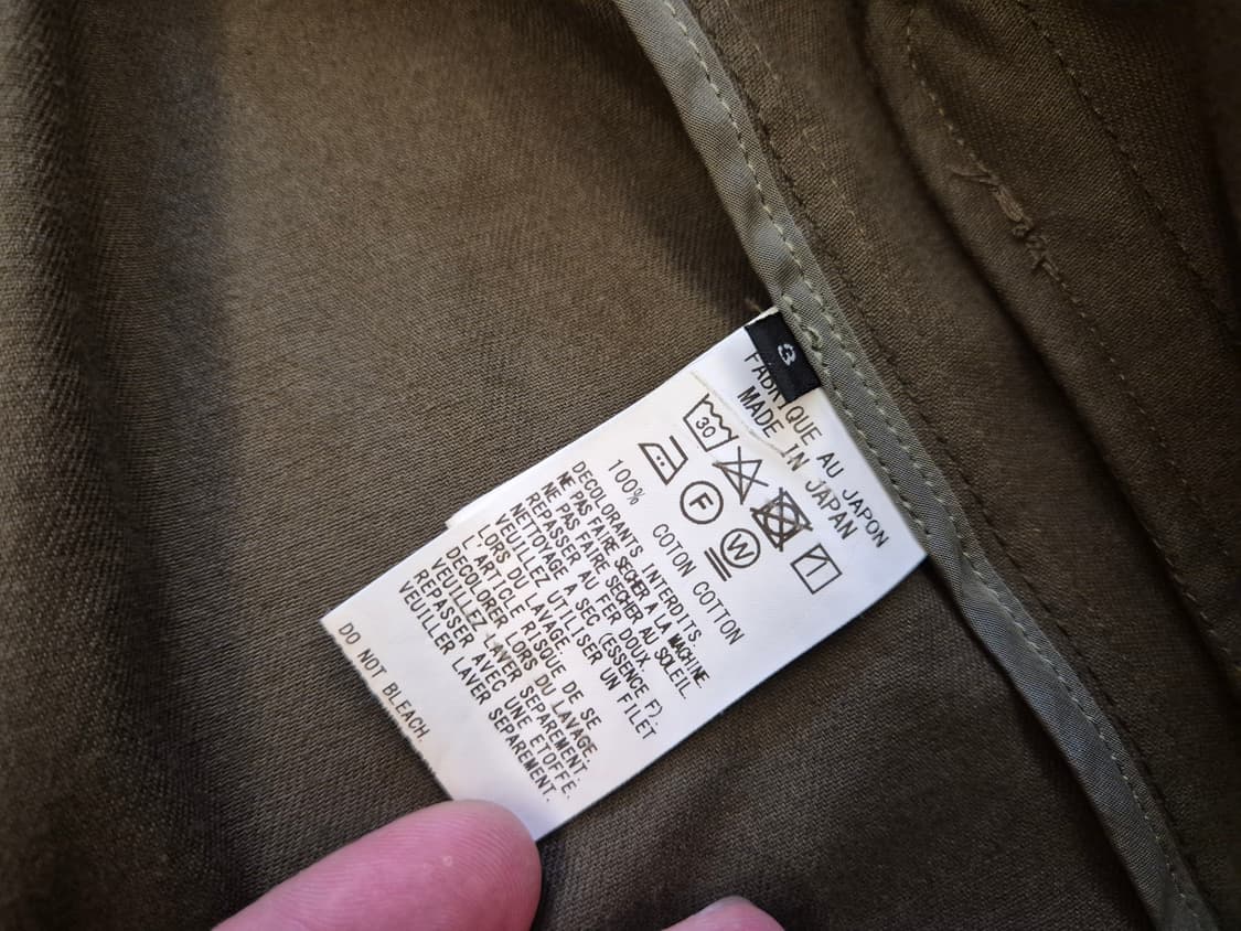 S'YTE Yohji yamamoto 밀리터리 하이넥 코트 상품이미지8
