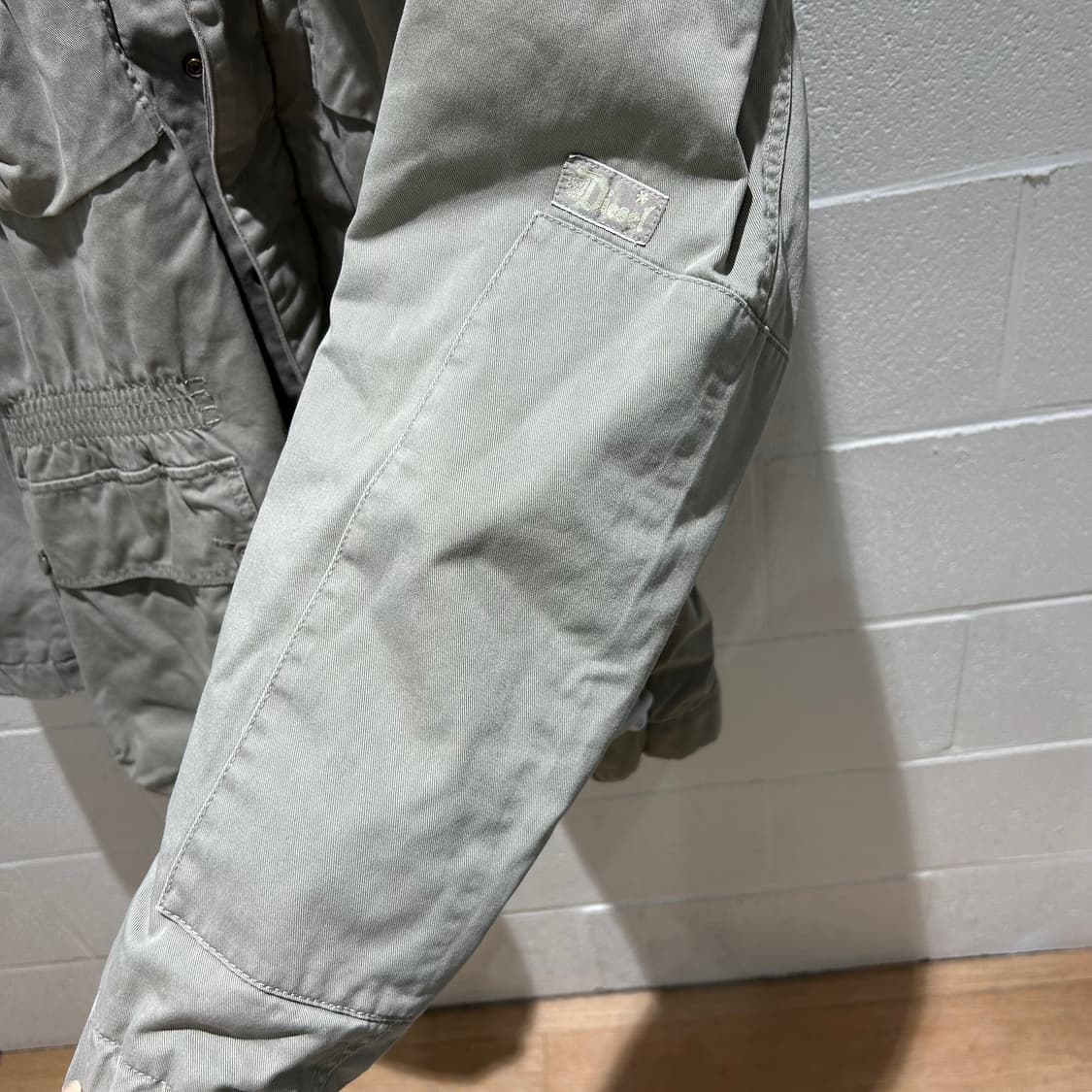 Diesel Light Grey Safari Jacket 상품이미지7