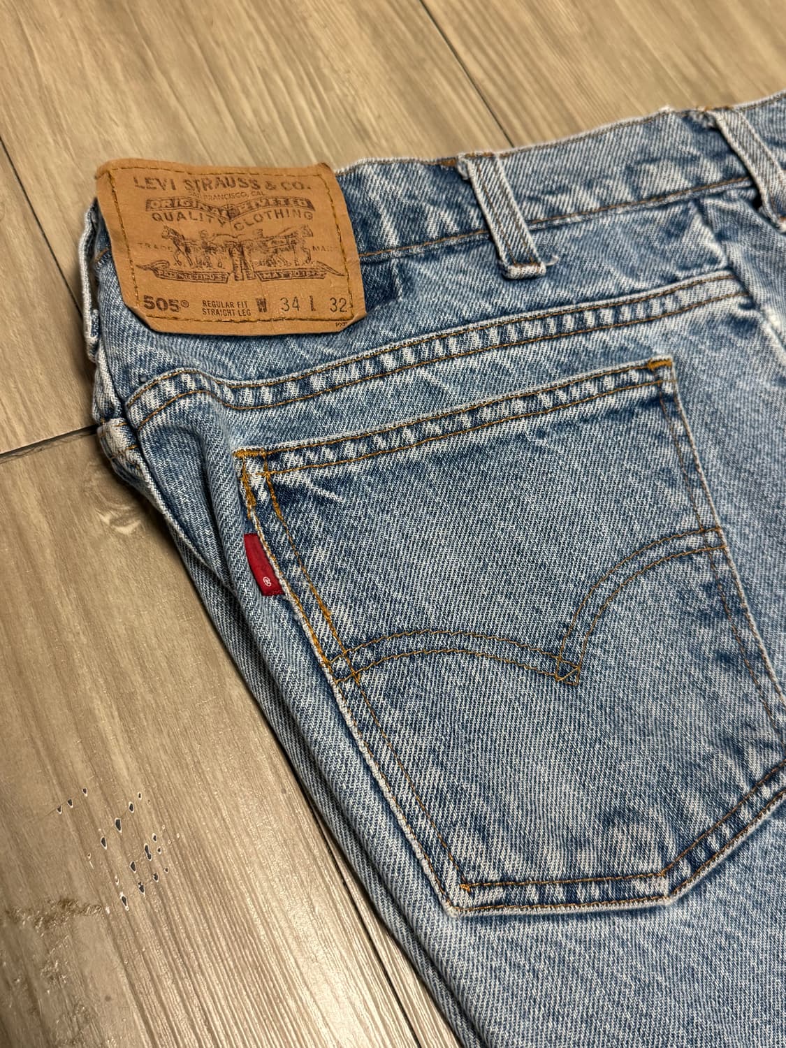 리바이스 / 505 레귤러 블랭크 탭  / 30 상품이미지2