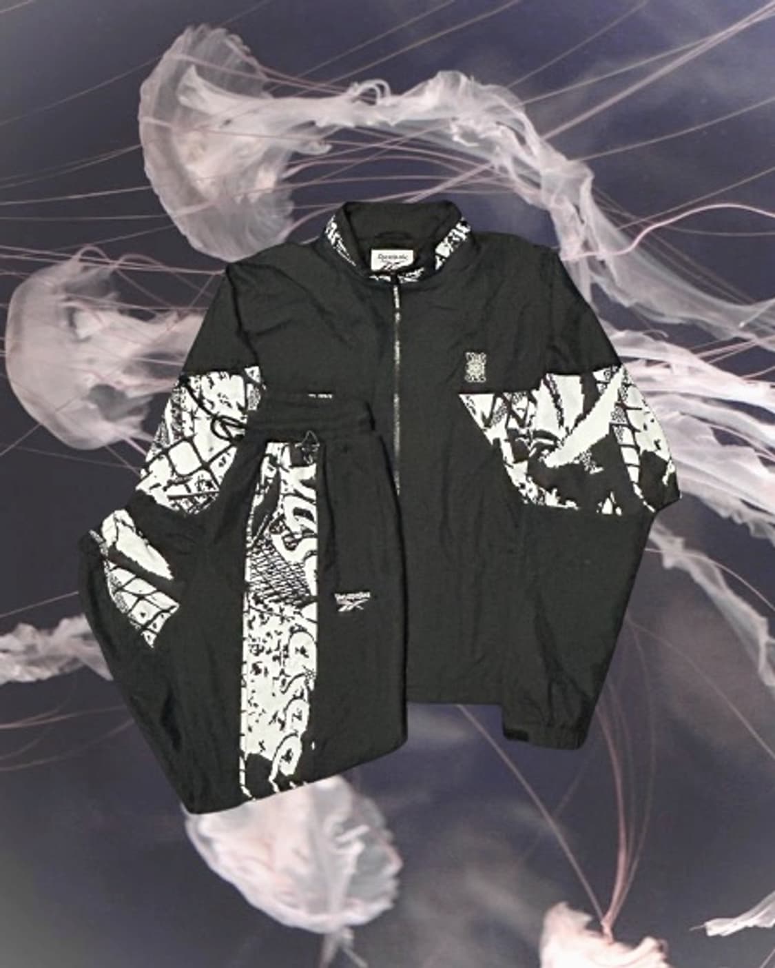 리복 X 예스아이씨 랠리 자켓/팬츠 셋업 상품이미지1