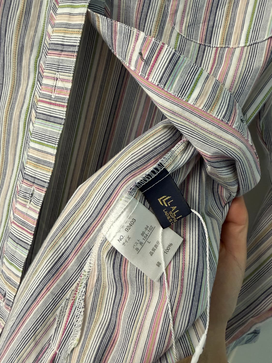 일본빈티지 멀티컬러 웨스턴 숏셔츠 상품이미지4