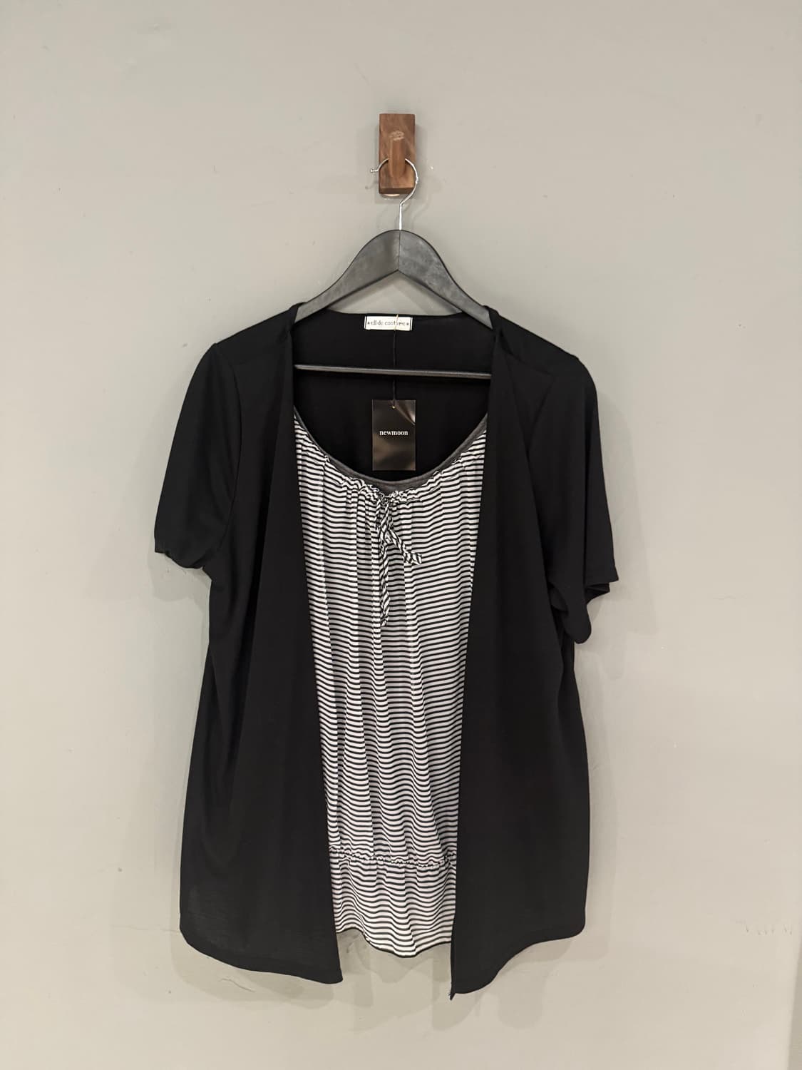 3-layered detail cardigan top  상품이미지5