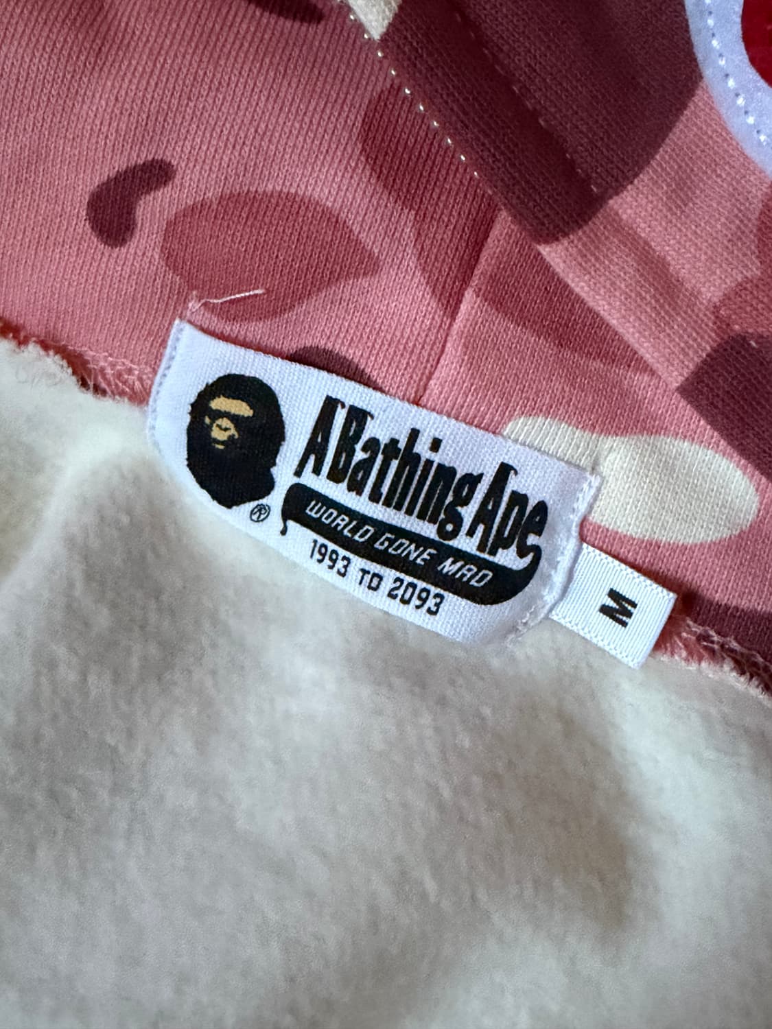 베이프 바비 콜라보 후드집업 m사이즈 상품이미지2