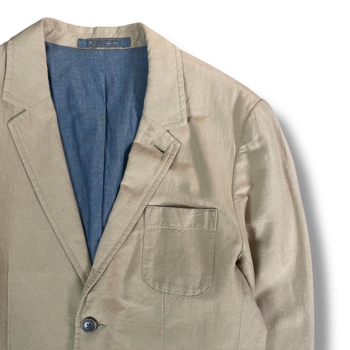 GAP 베이지 치노 자켓 S 상품이미지3