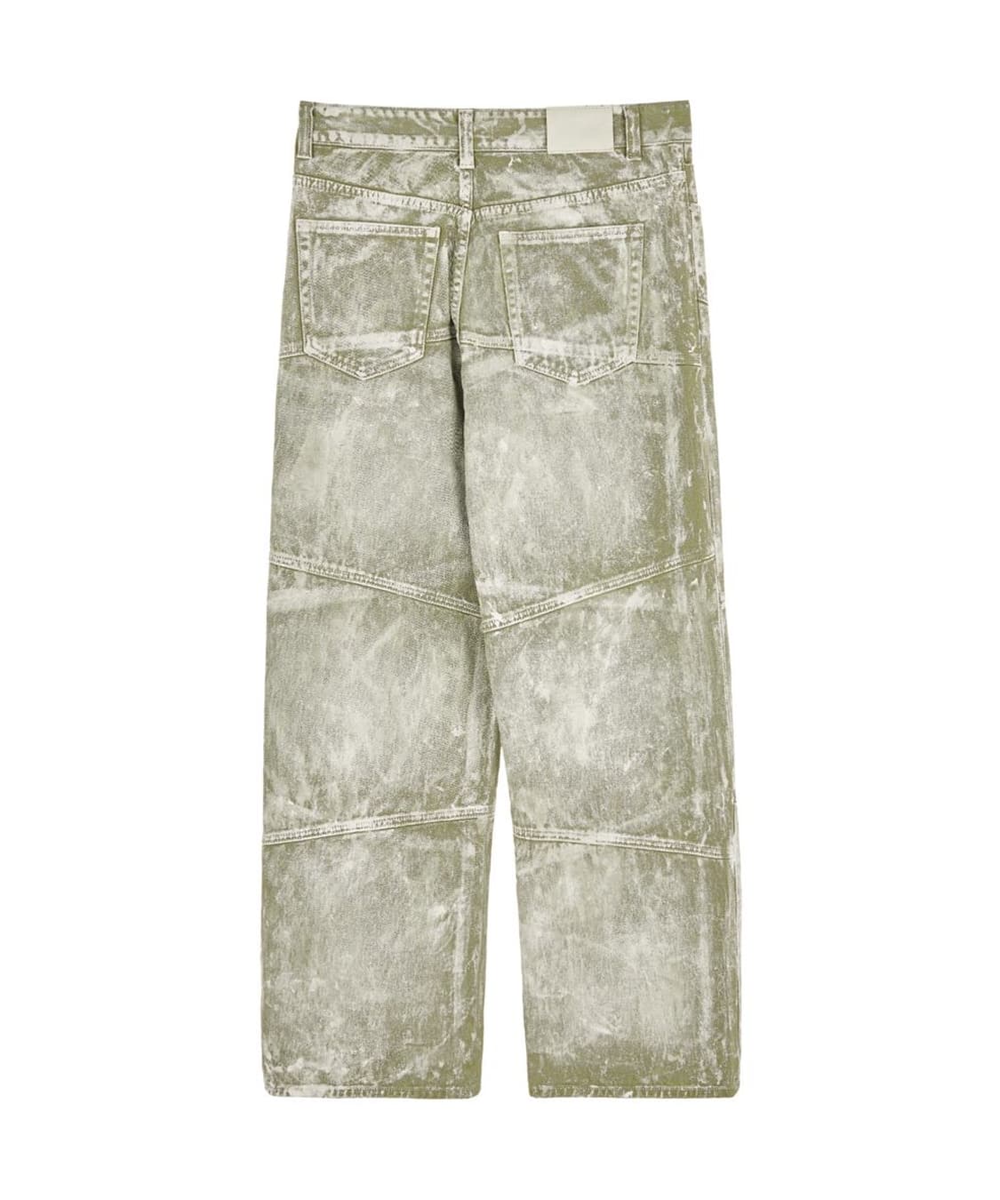 애드오프 그린 카키 데님 팬츠 바지 50 상품이미지4