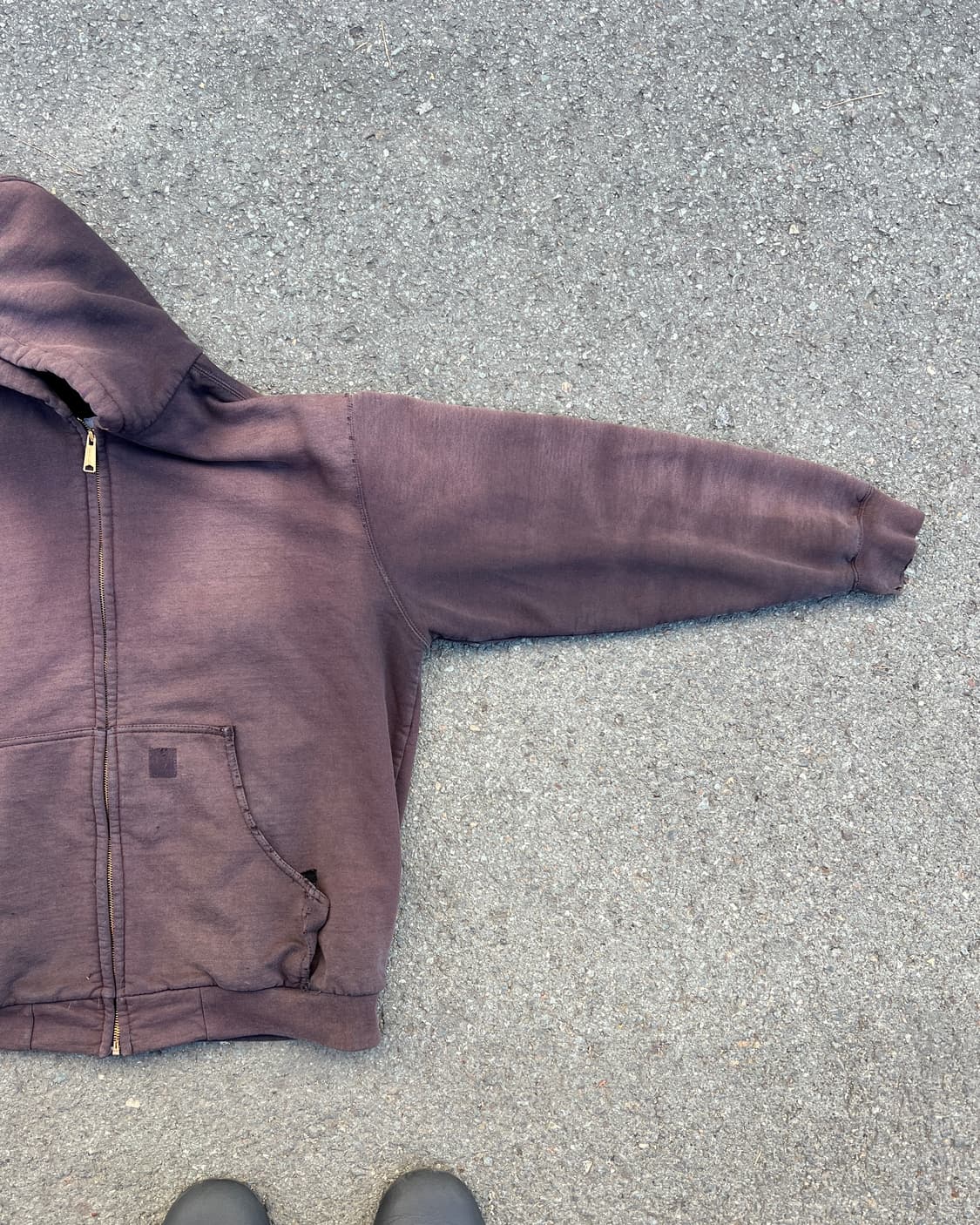 [XL] 00s 칼하트 J149 후드 집업 (칸예 웨스트) 상품이미지3