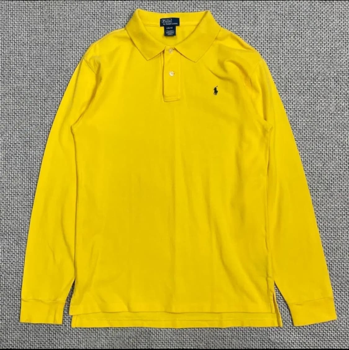 폴로 랄프로렌 옐로우 롱슬리브 L 상품이미지1