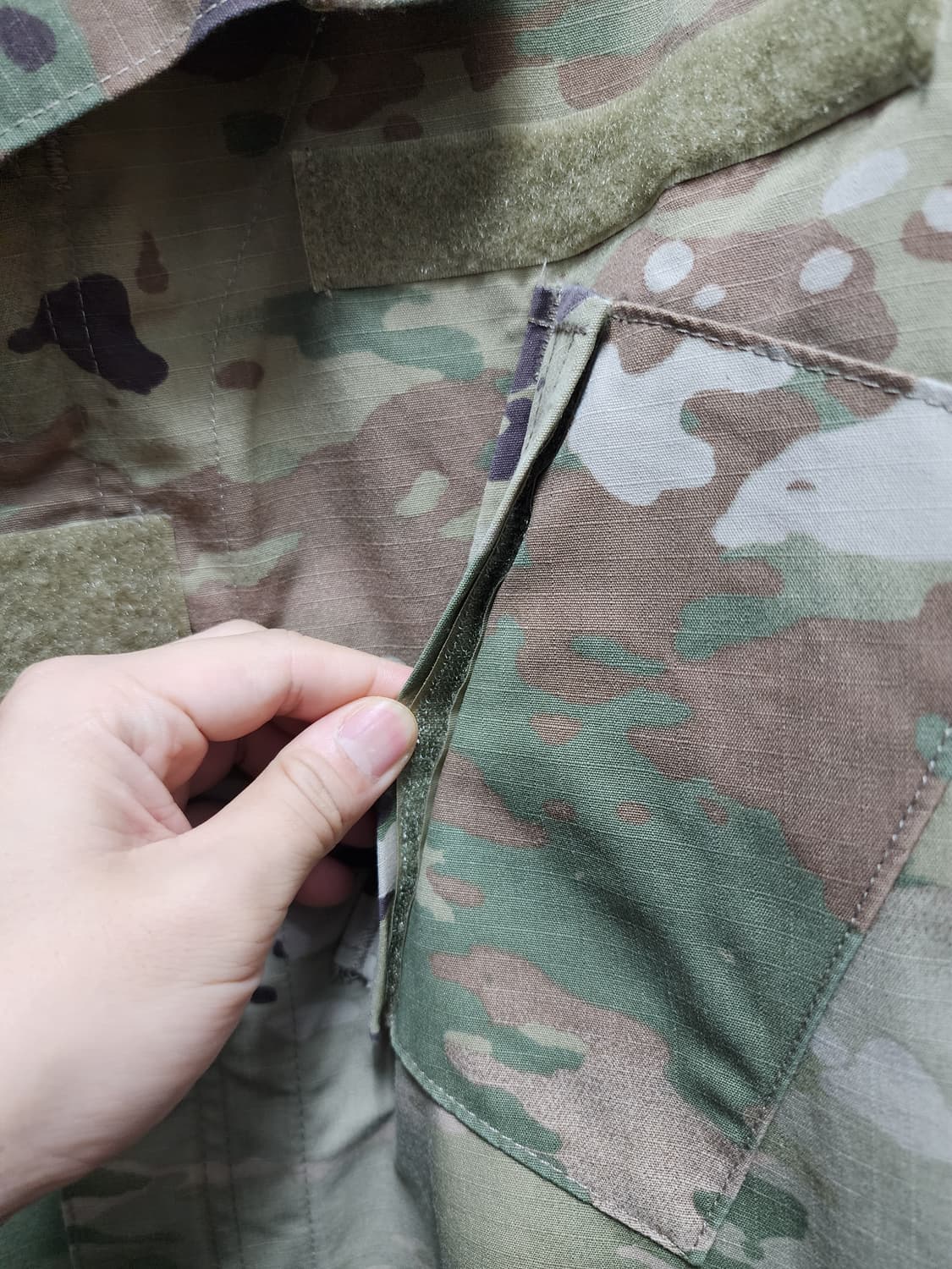 미군 캠프캡 ocp 군복 상의 상품이미지4