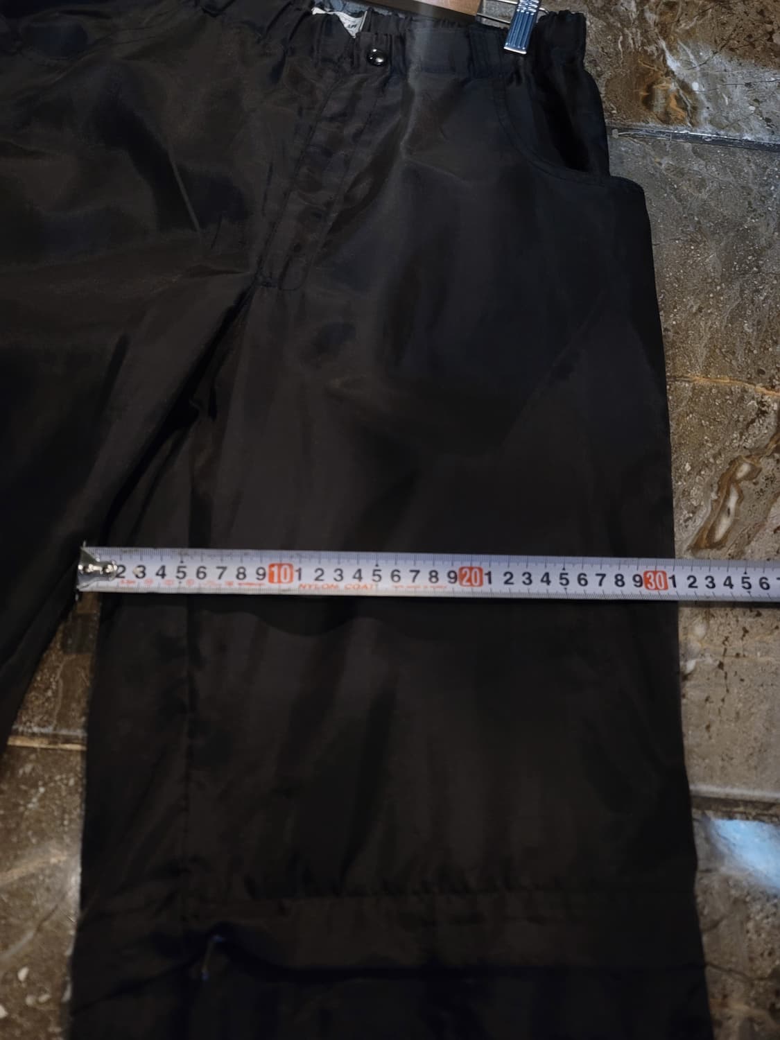 90's~ og bape 레어 블랙 윈드브레이커 셋업 (2way) 상품이미지9