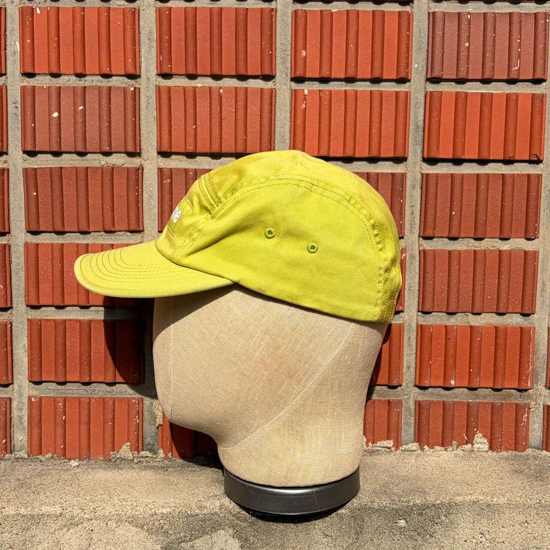 Supreme Camp Cap Lime  상품이미지2