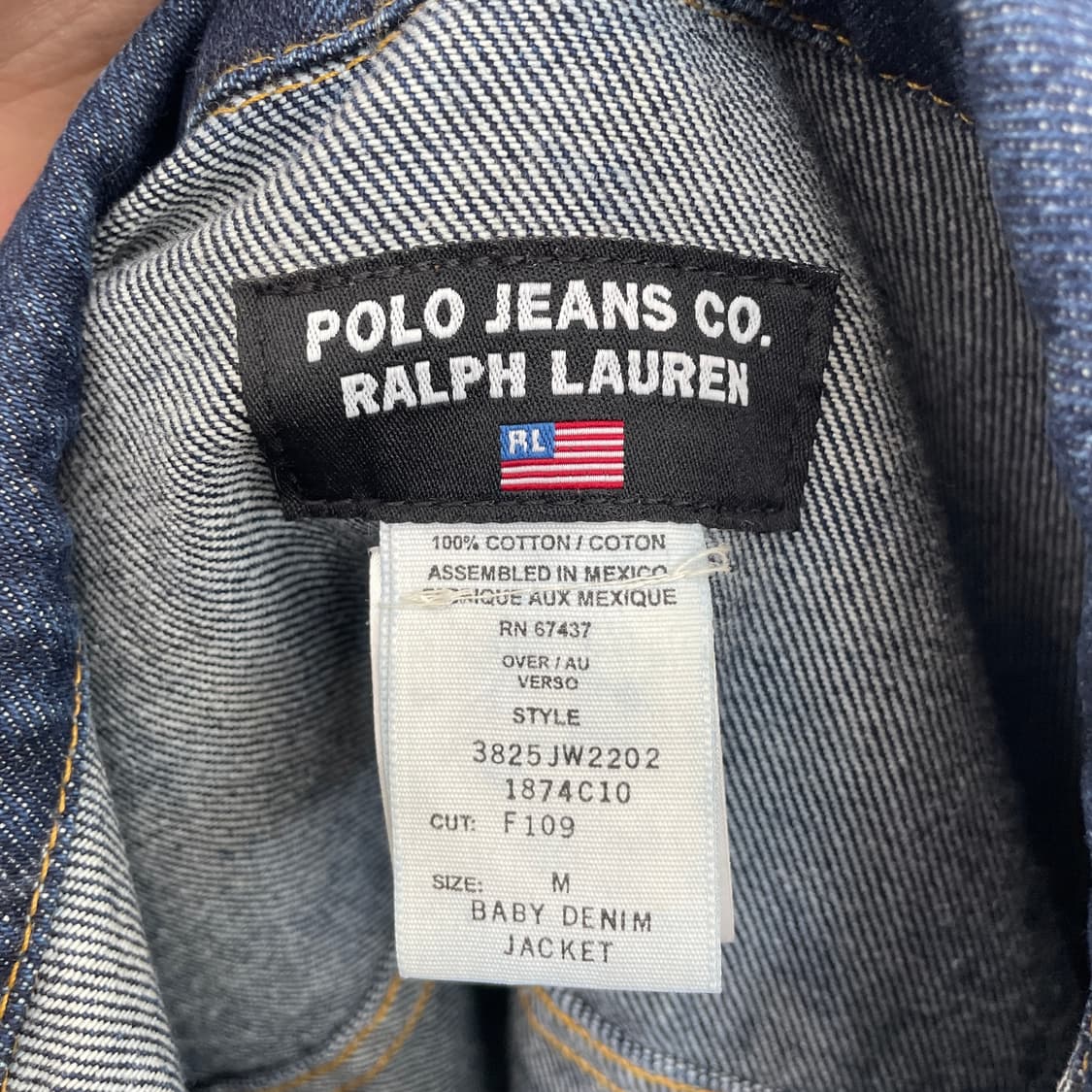  폴로진스 데님 자켓 청자켓 상품이미지5