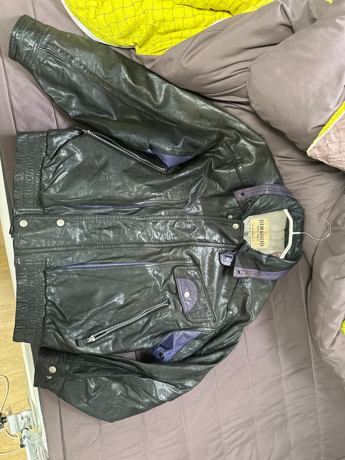 DIMAGGIO 가죽 자켓 상품이미지4