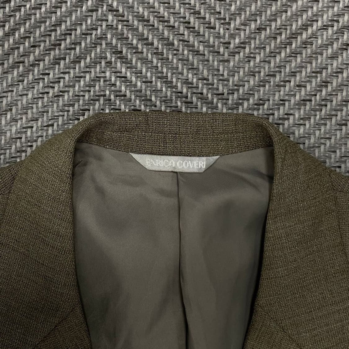 Enrico coveri 모직 블레이저v0038 상품이미지6